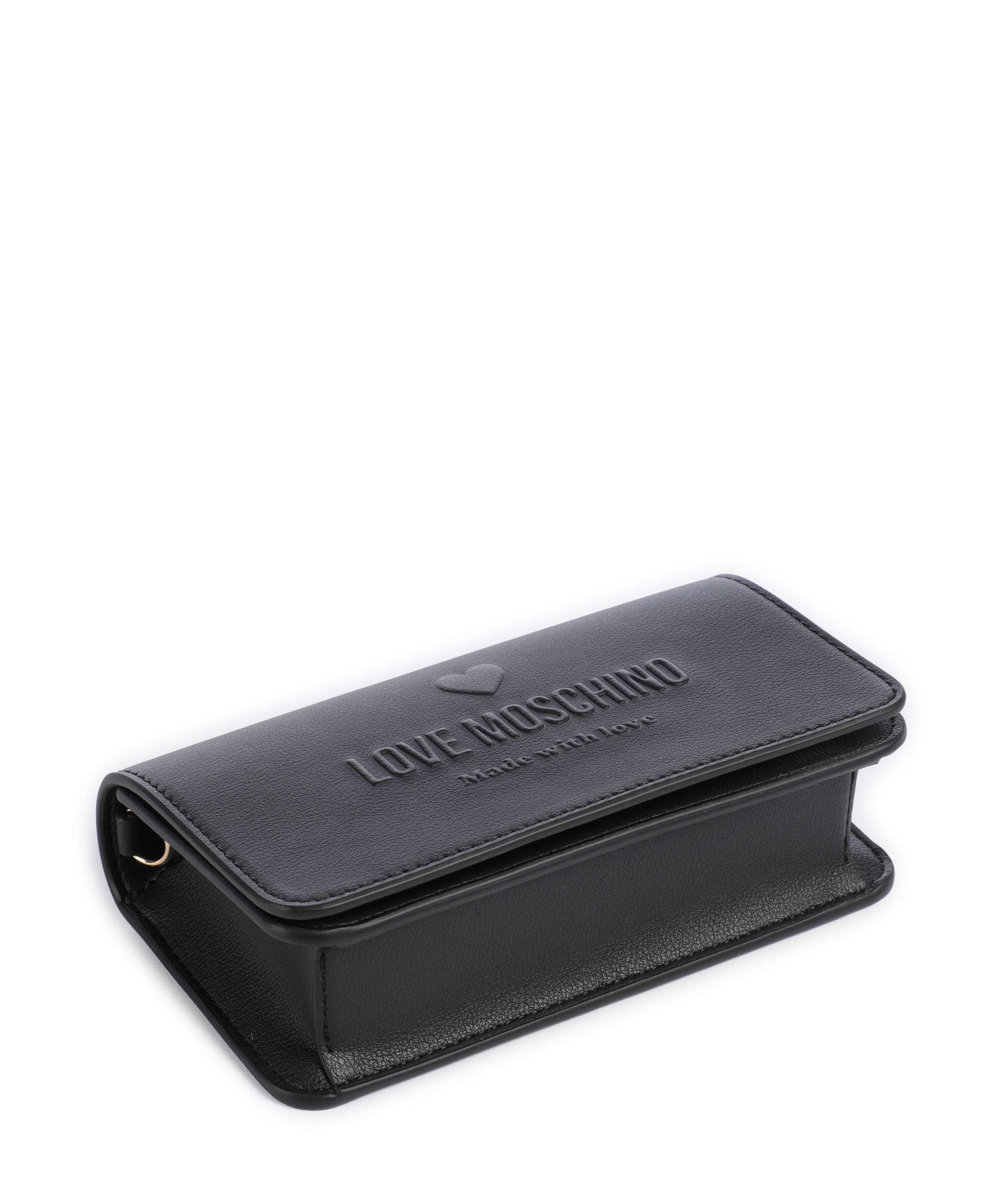 Love Moschino Love Embossed Torba przez ramię nero - Image 5