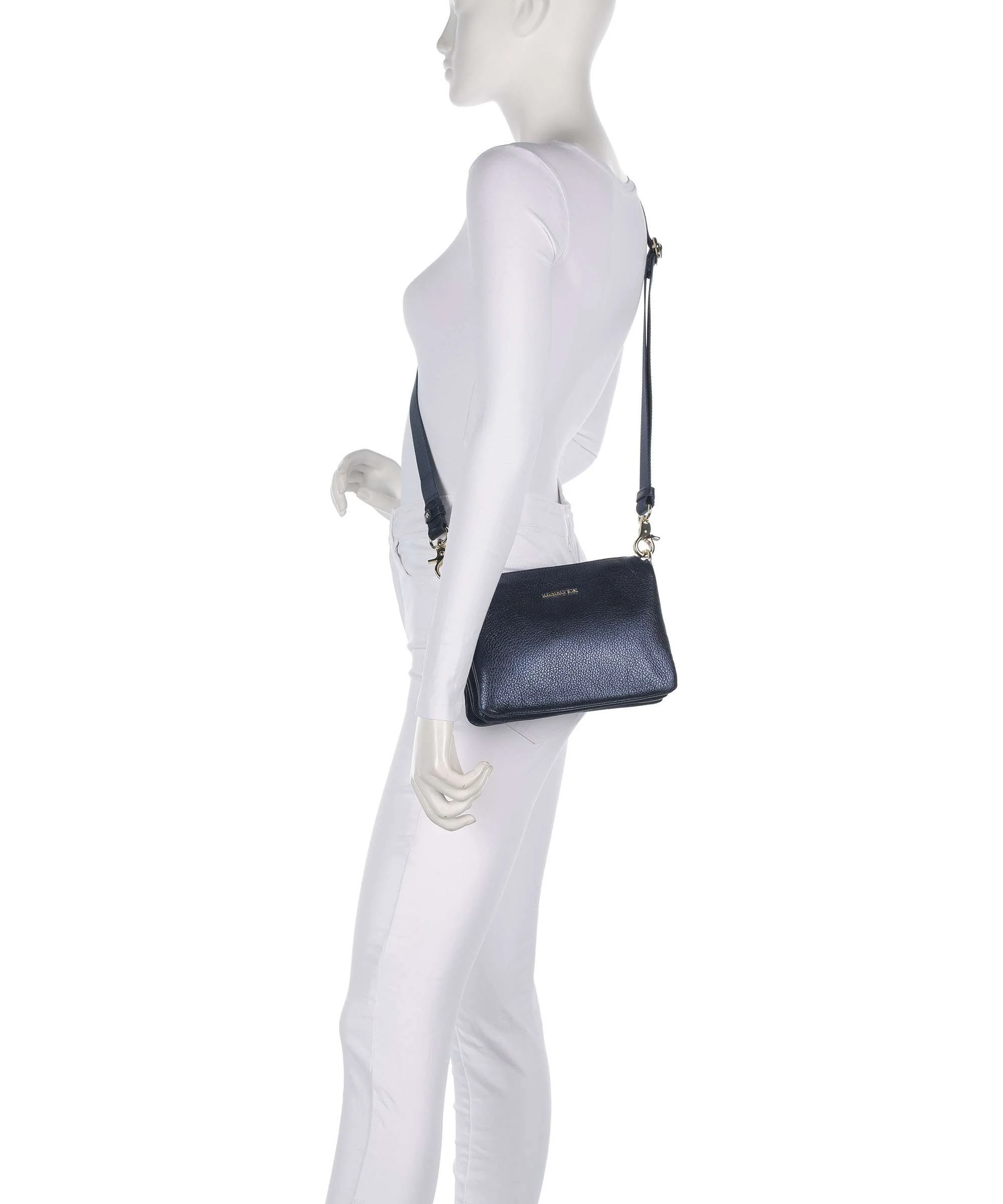 Mandarina Duck Mellow Metal Torba przez ramię blue indigo - Image 3