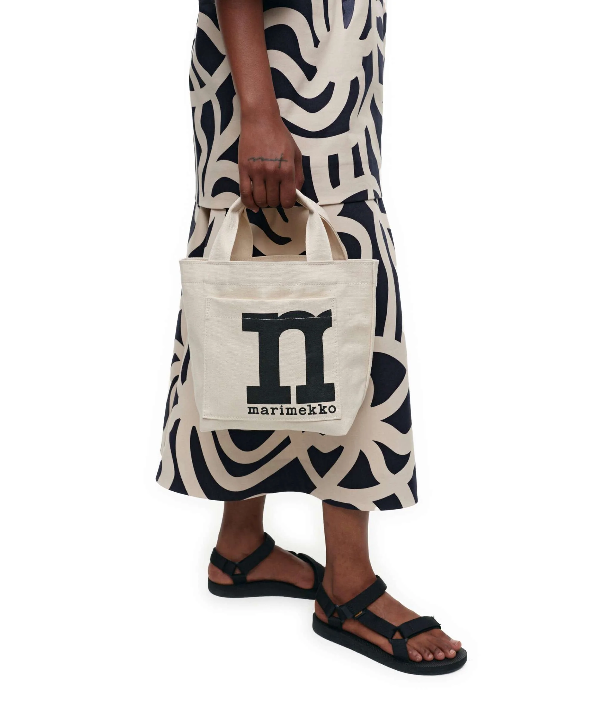 Marimekko Mono Solid Mini Torebka cotton - Image 3