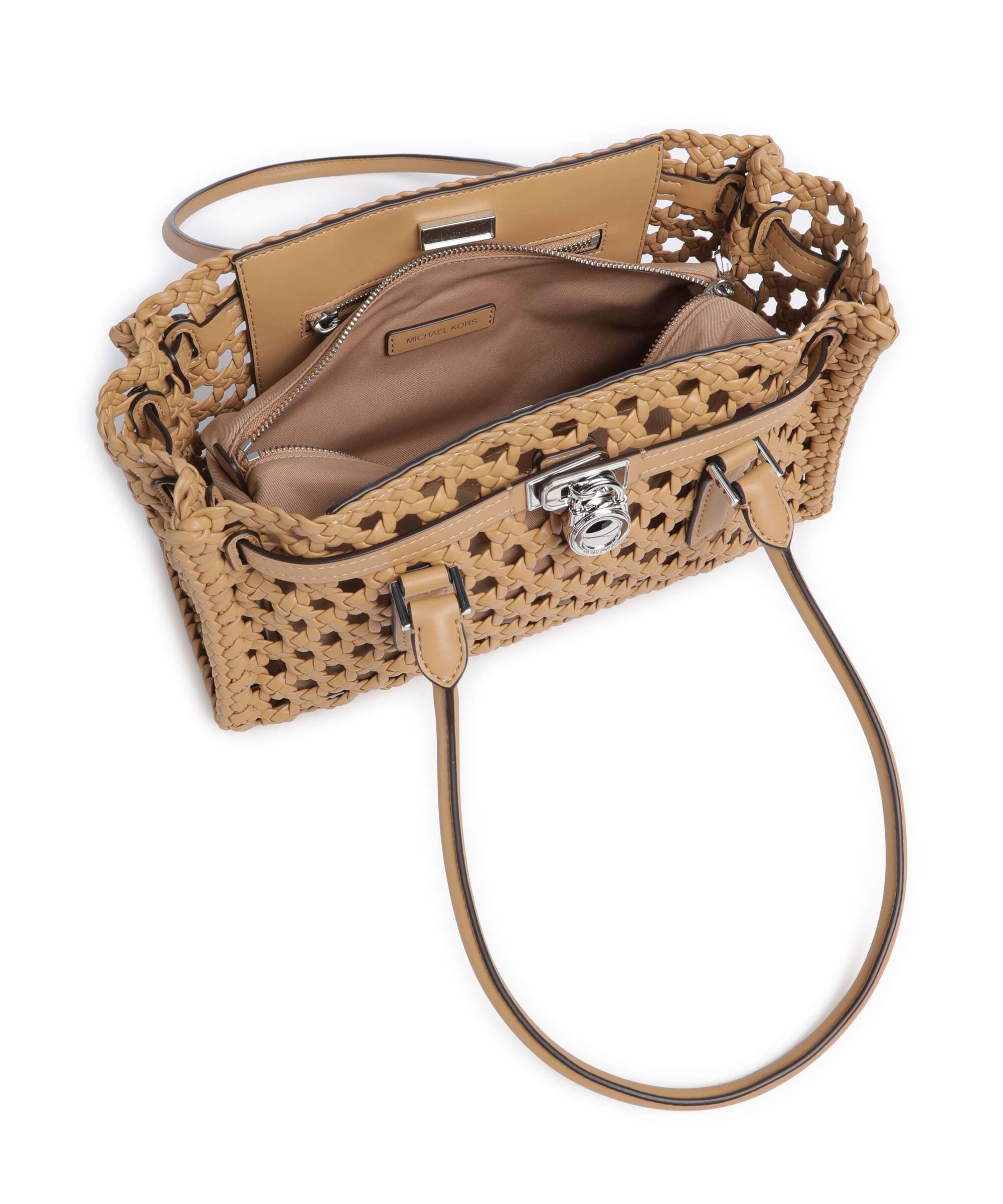 Michael Kors Hamilton Moderne Small Torba na ramię peanut - Image 5