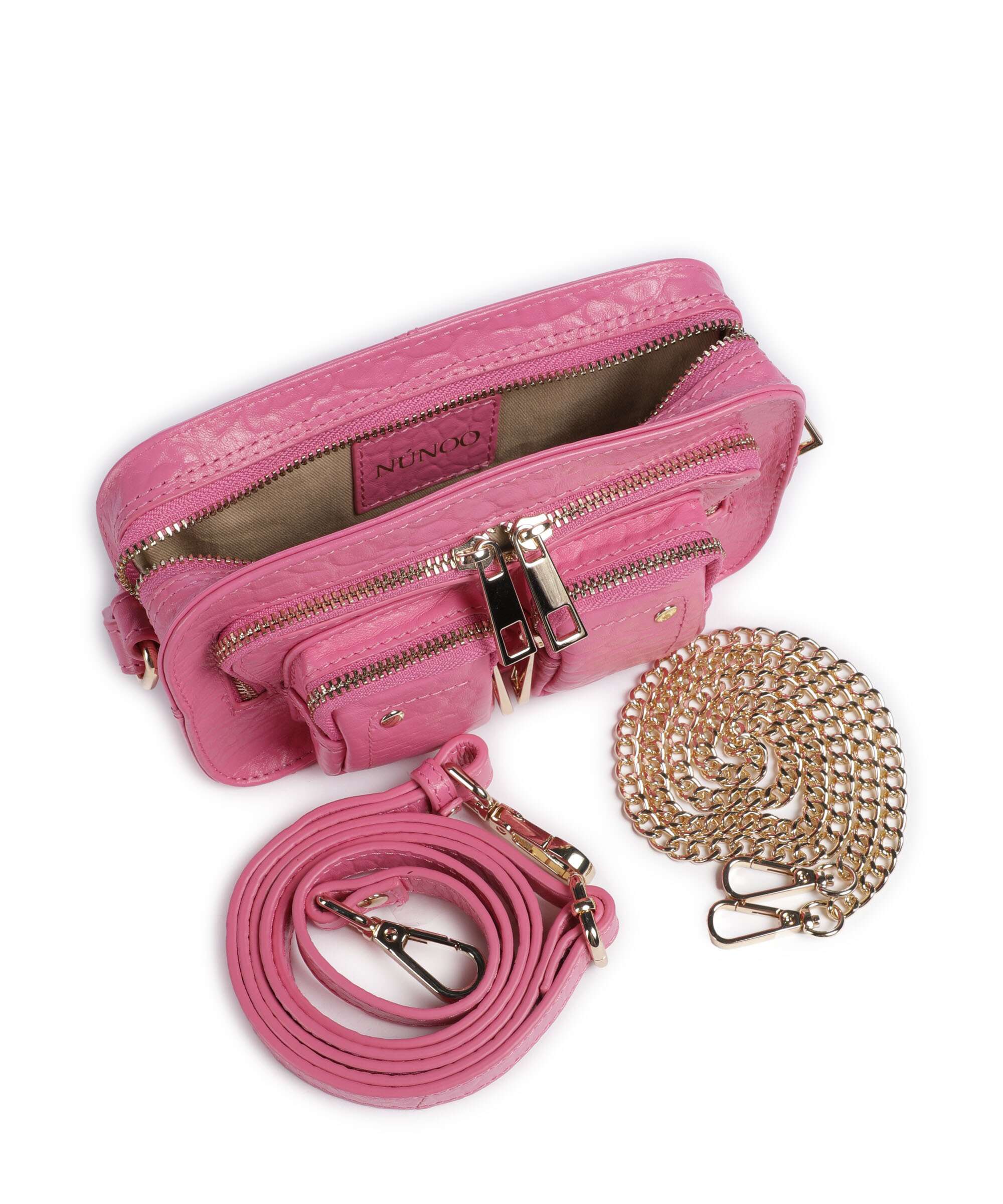 Núnoo New Zealand Helena Torba przez ramię pink - Image 6