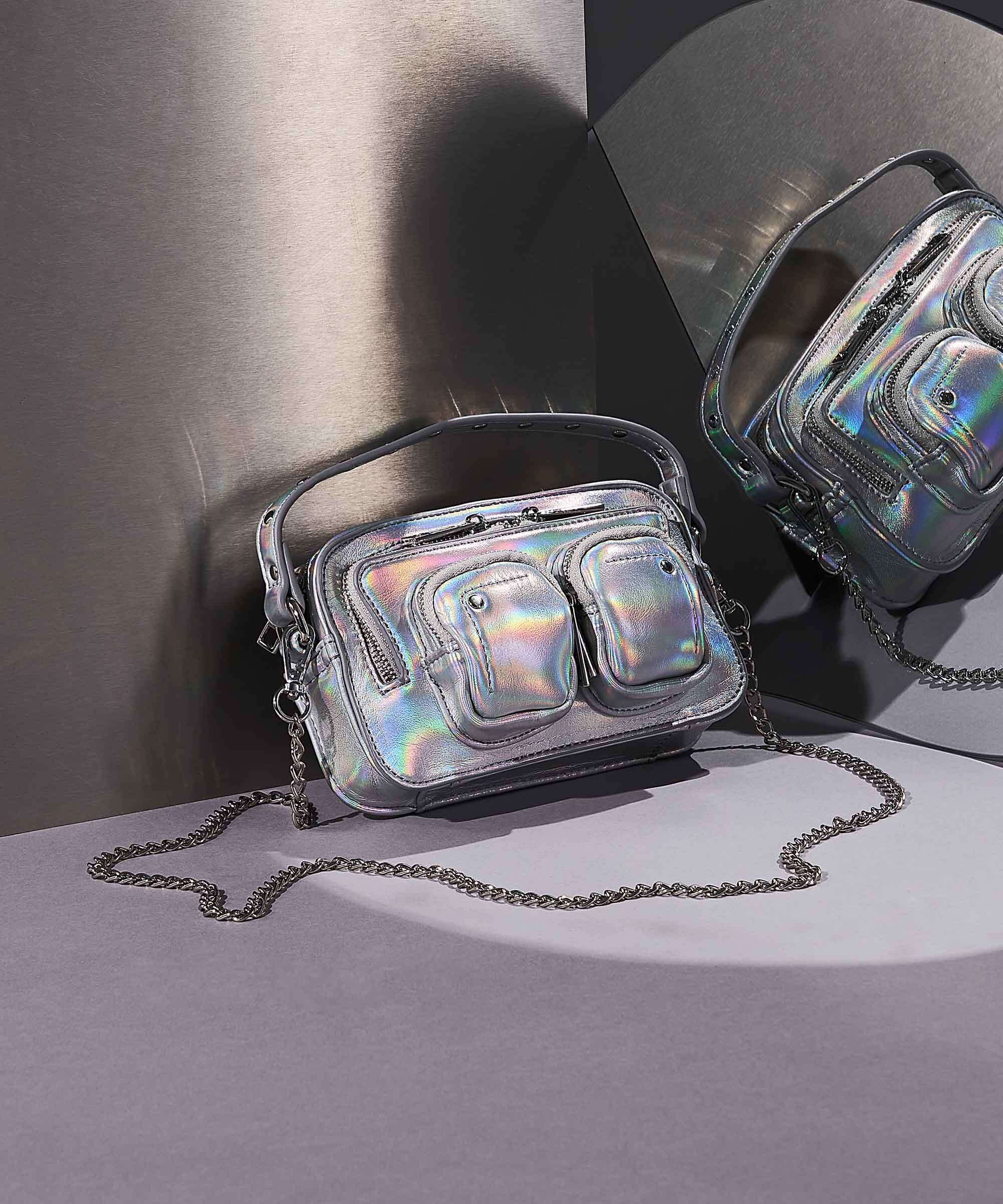 Núnoo Recycled Cool Helena Torba przez ramię iridescent - Image 2