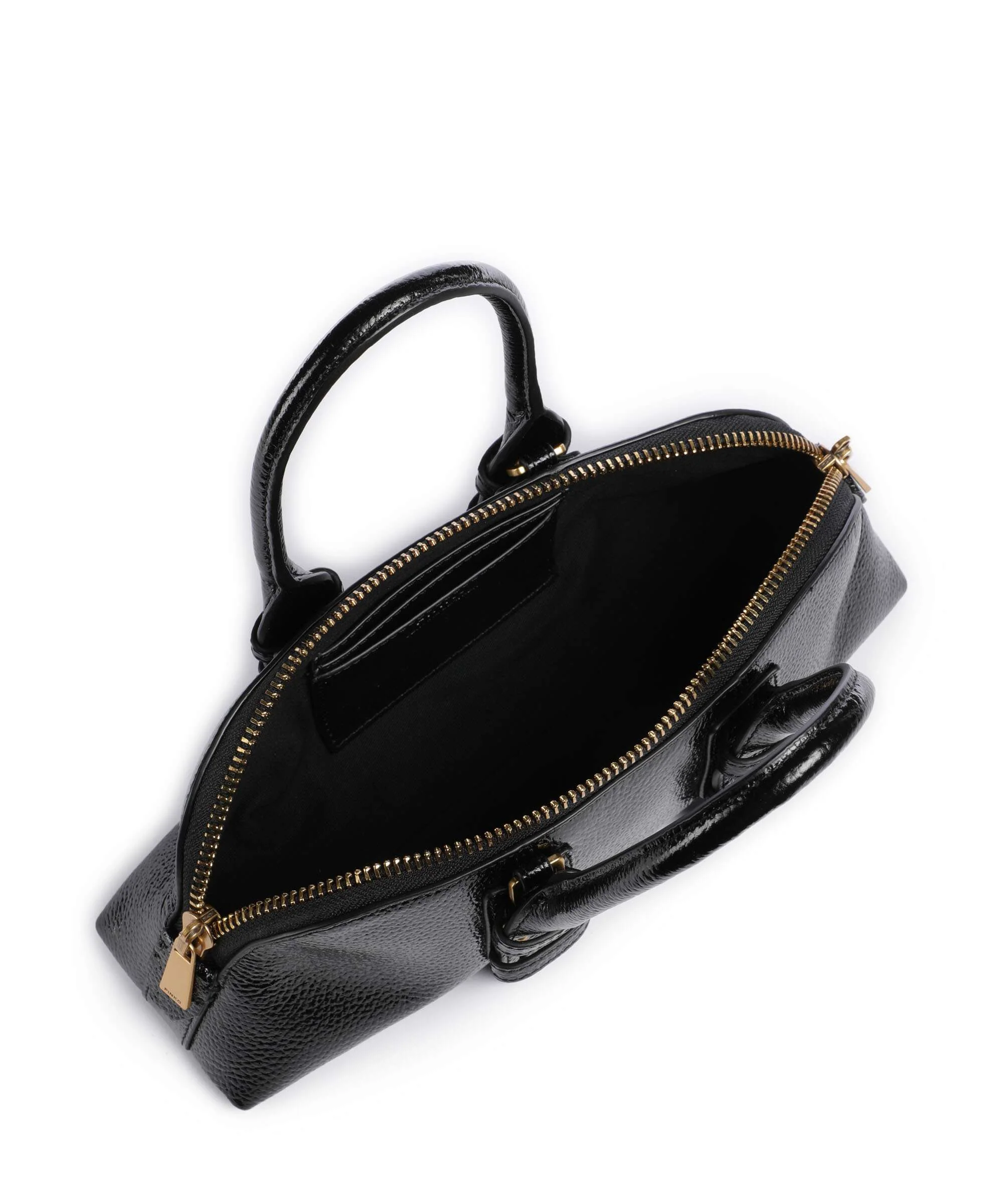 Pinko Bowling Horizontal Torebka nero/antique gold - Image 6