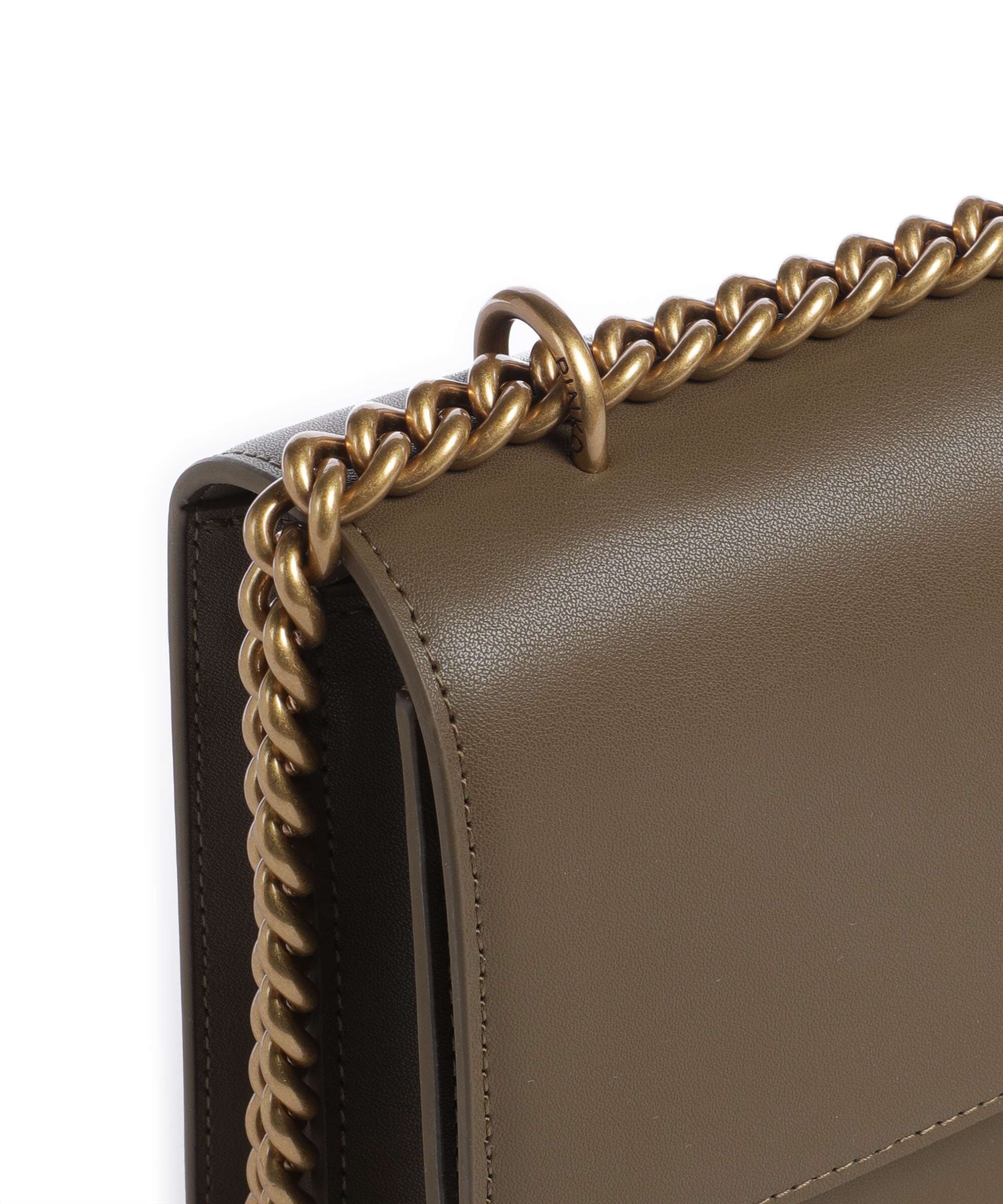 Pinko Love One Classic Torba na ramię scricciolo/antique gold - Image 5