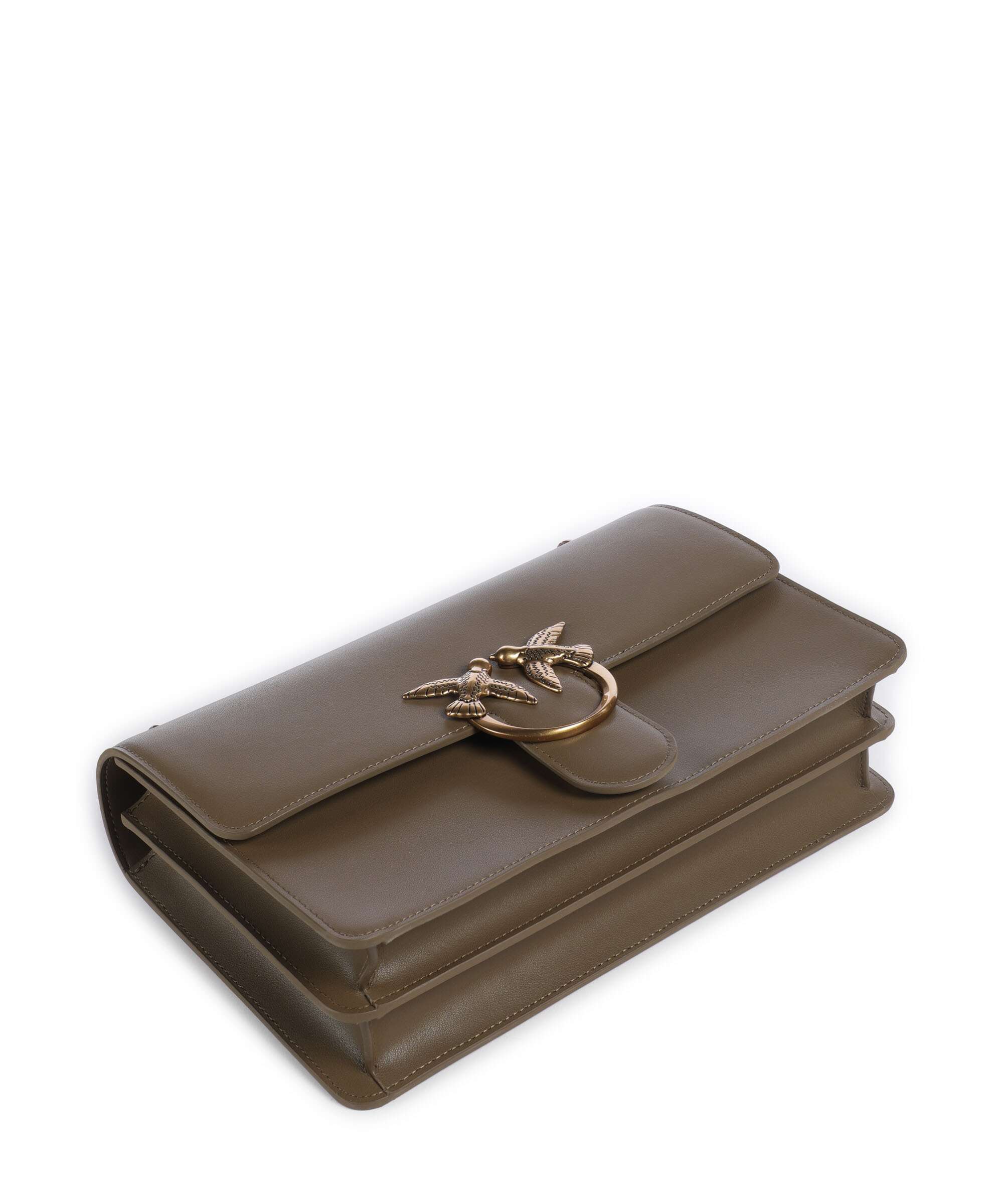 Pinko Love One Classic Torba na ramię scricciolo/antique gold - Image 6