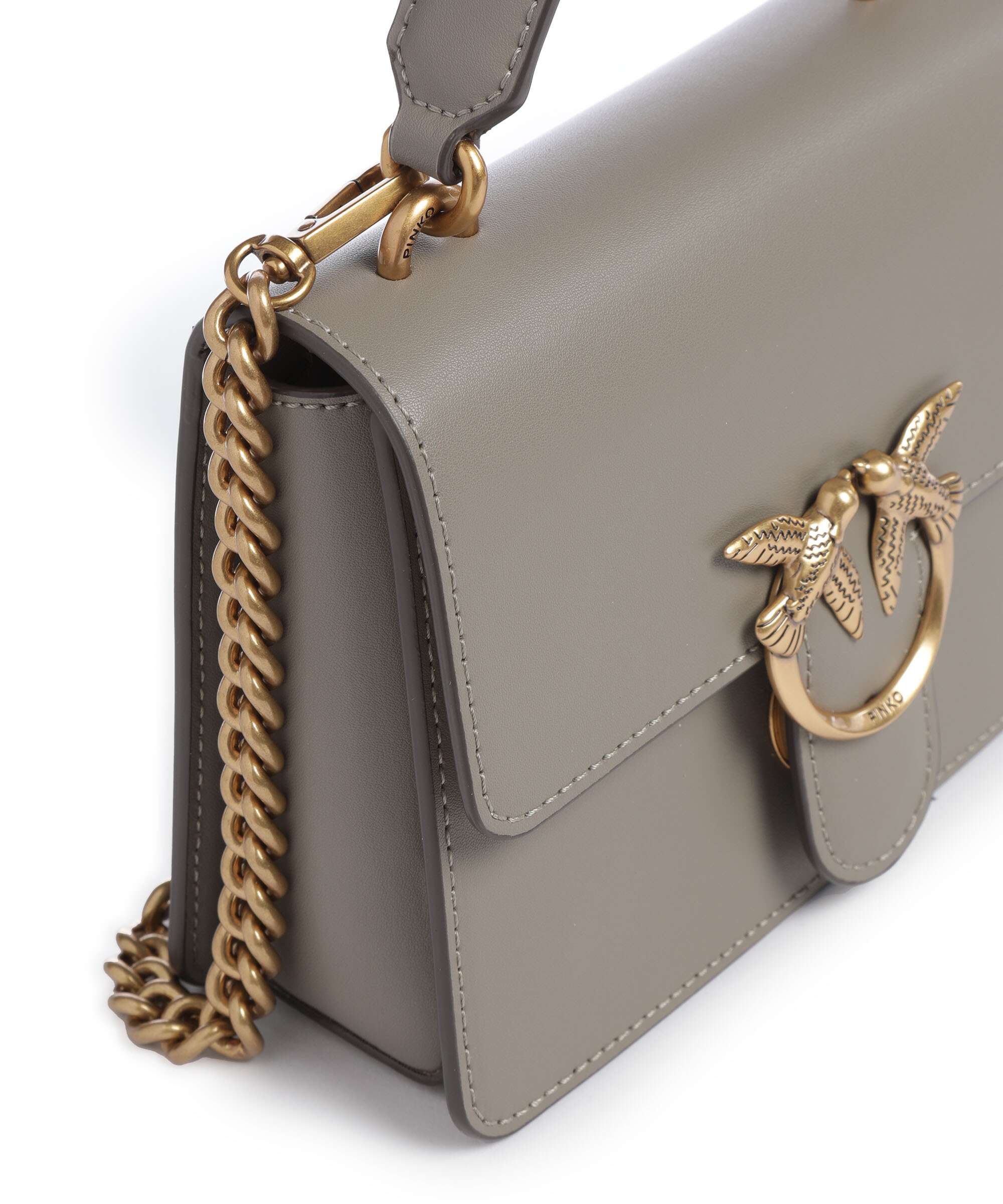 Pinko Love One Mini Torebka noce/antique gold - Image 4