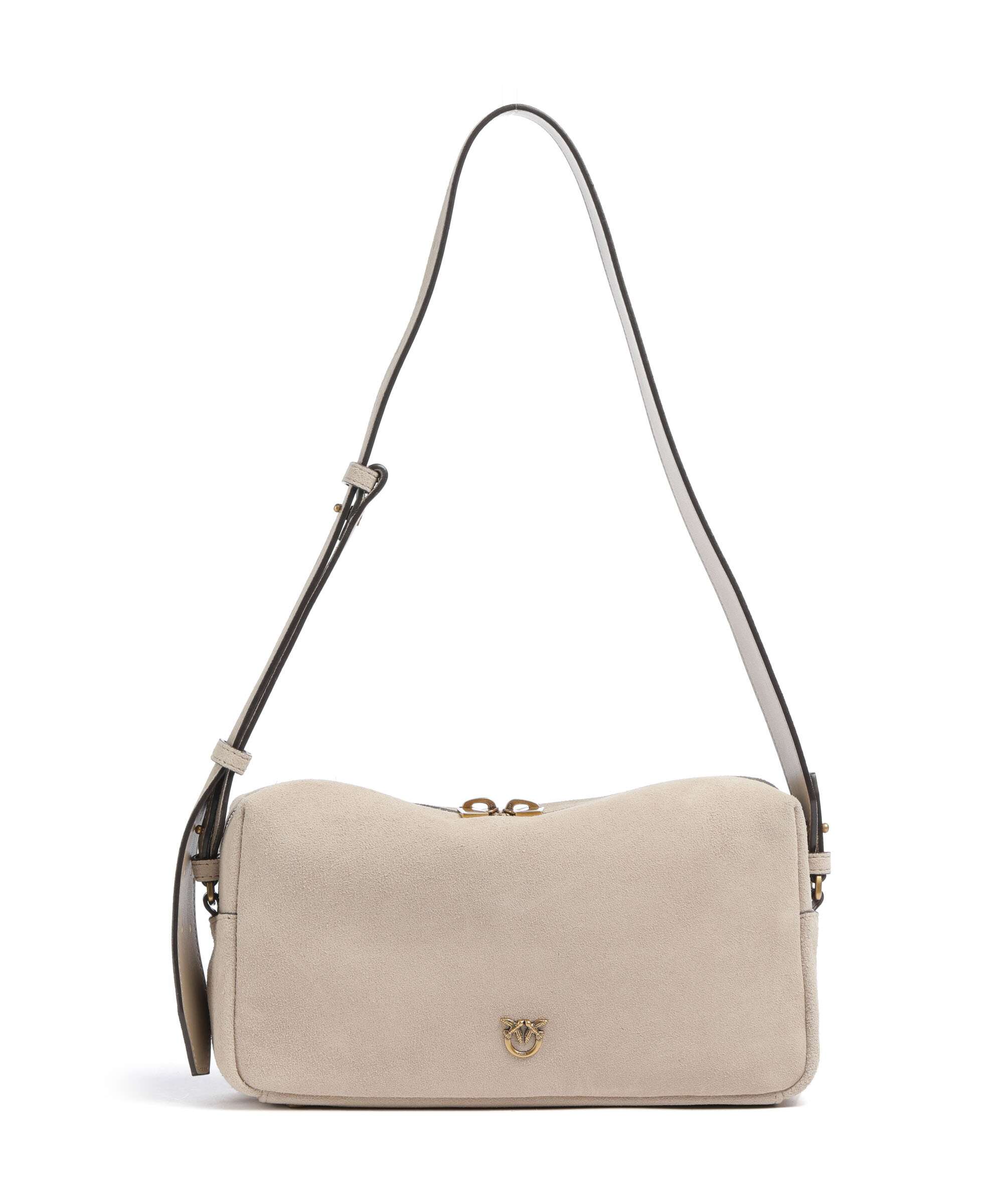 Pinko Torba na ramię beige/grigio fumo/antique gold