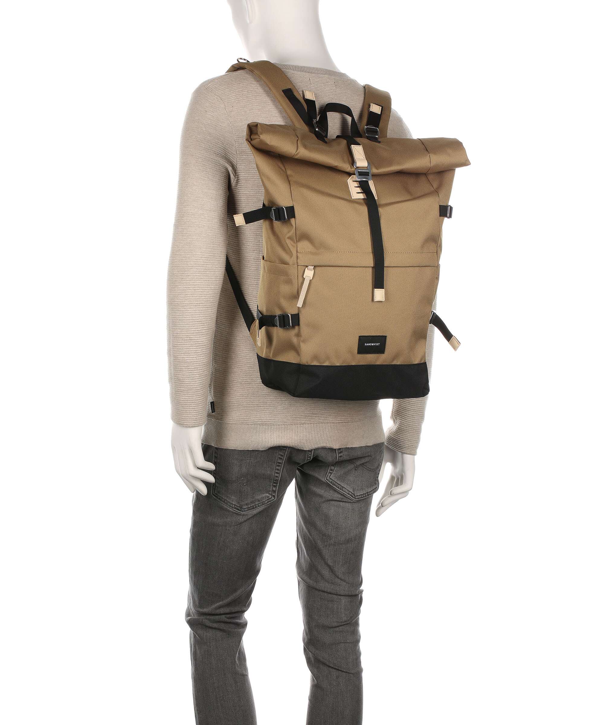 Sandqvist Urban Outdoor Bernt Plecak multicolour/dark - Image 4