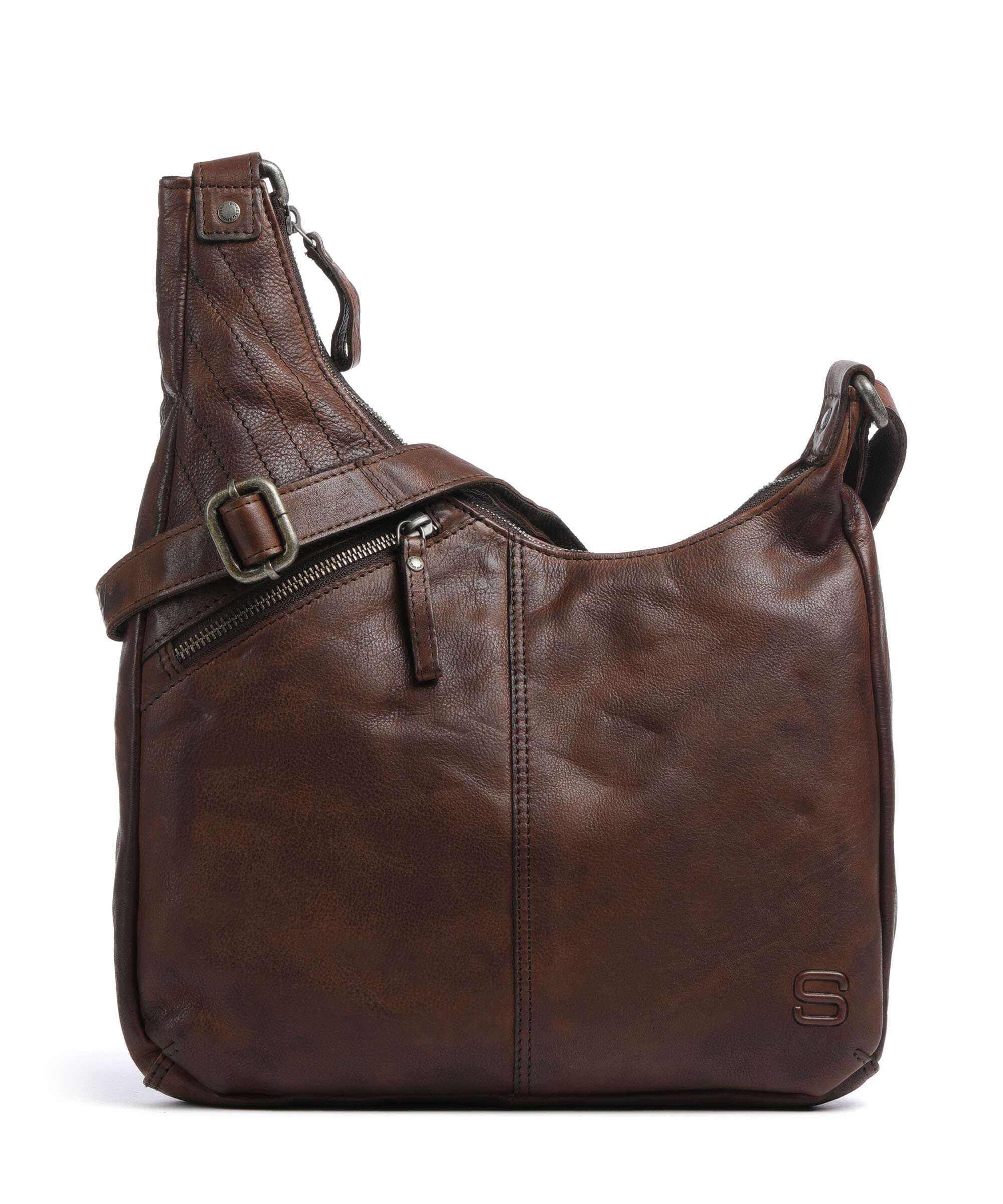 Spikes & Sparrow Apache Moria Torba przez ramię dark brown