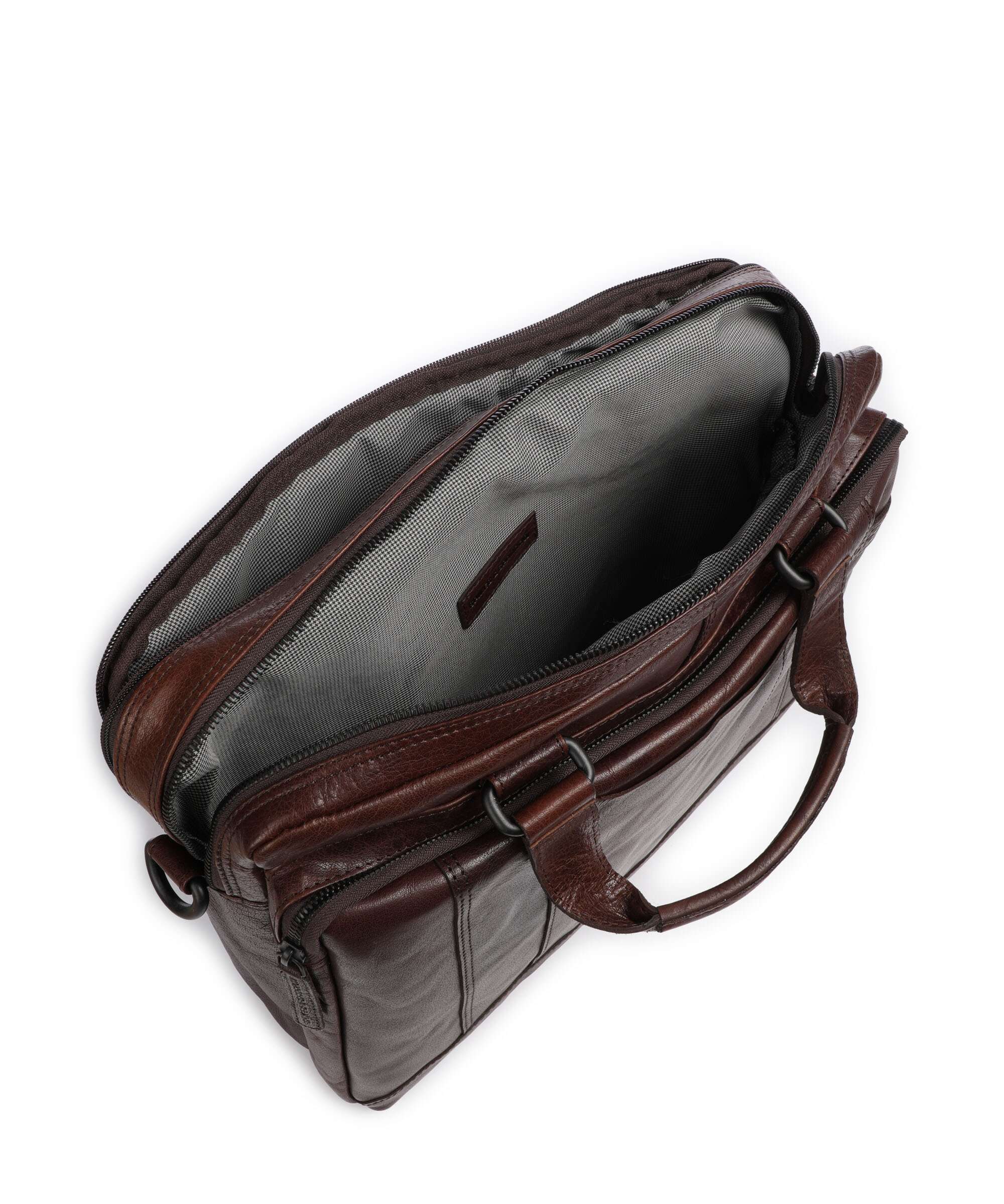 Spikes & Sparrow Bronco Kharter Torba na laptopa dark brown - Image 7