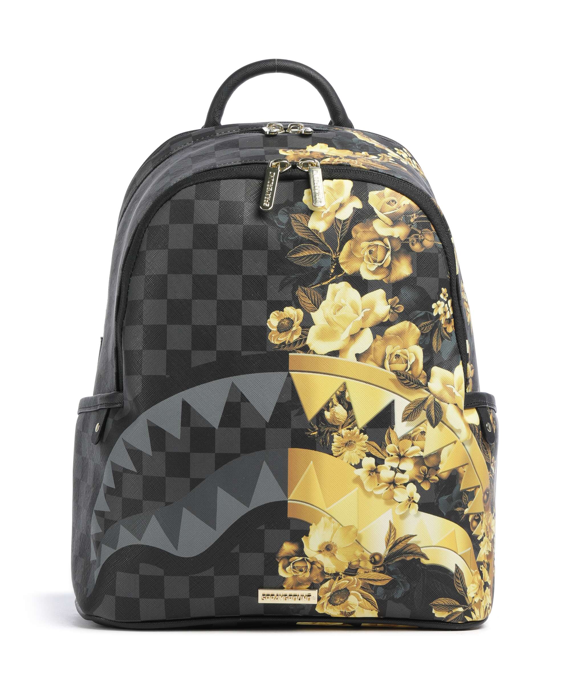 Sprayground Gold Floral Remix Plecak black