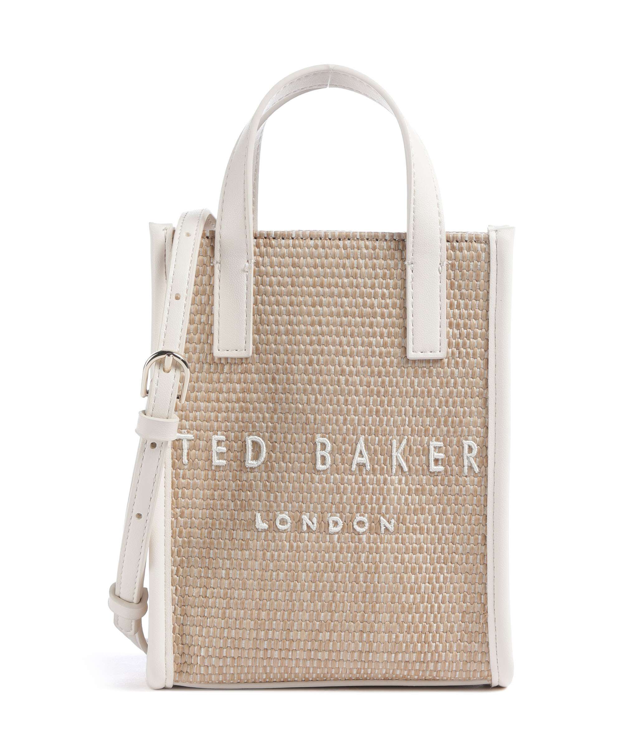 Ted Baker Paulii Torba przez ramię ivory