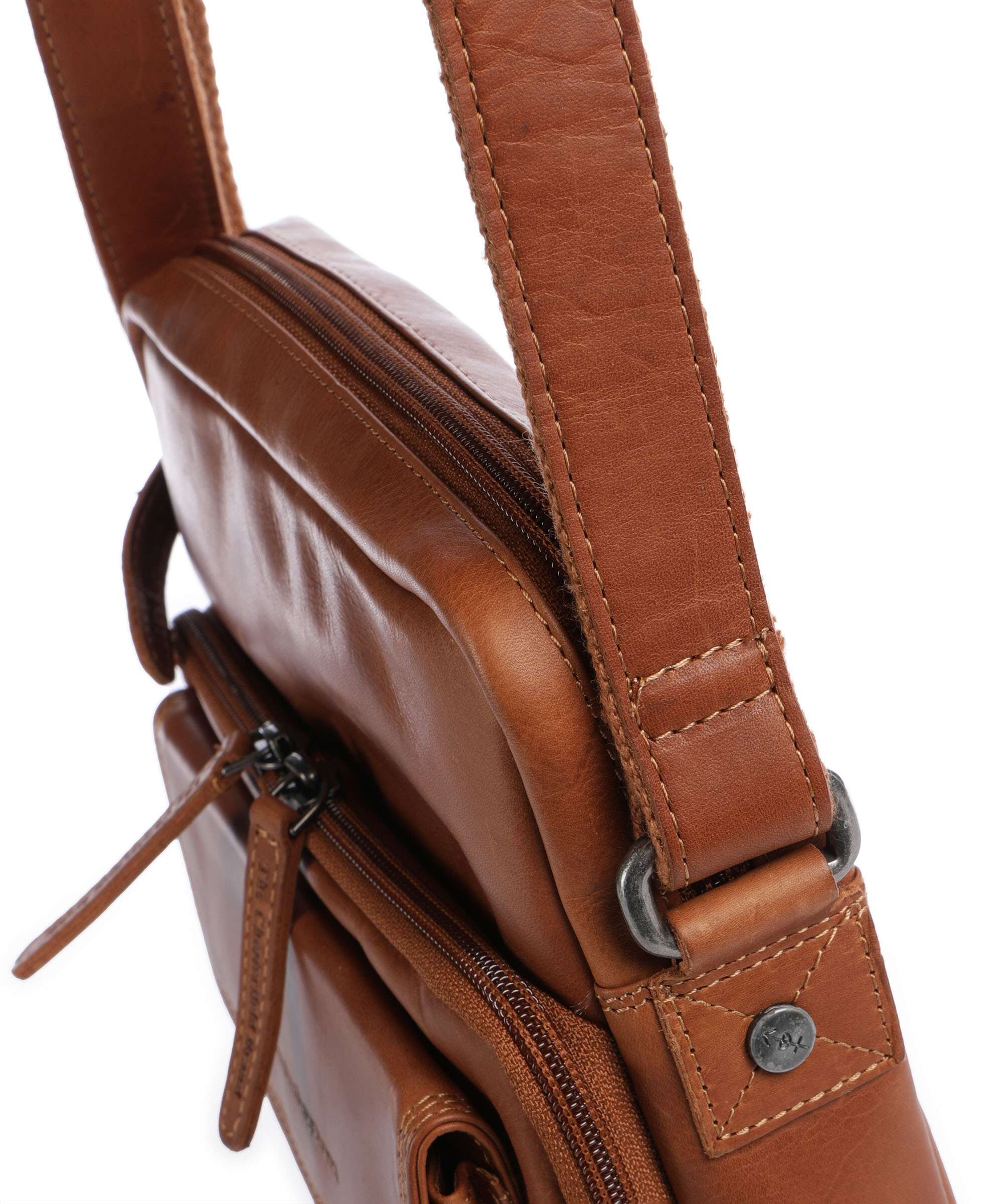 The Chesterfield Brand Wax Pull Up Cow Montira Torba przez ramię cognac - Image 4