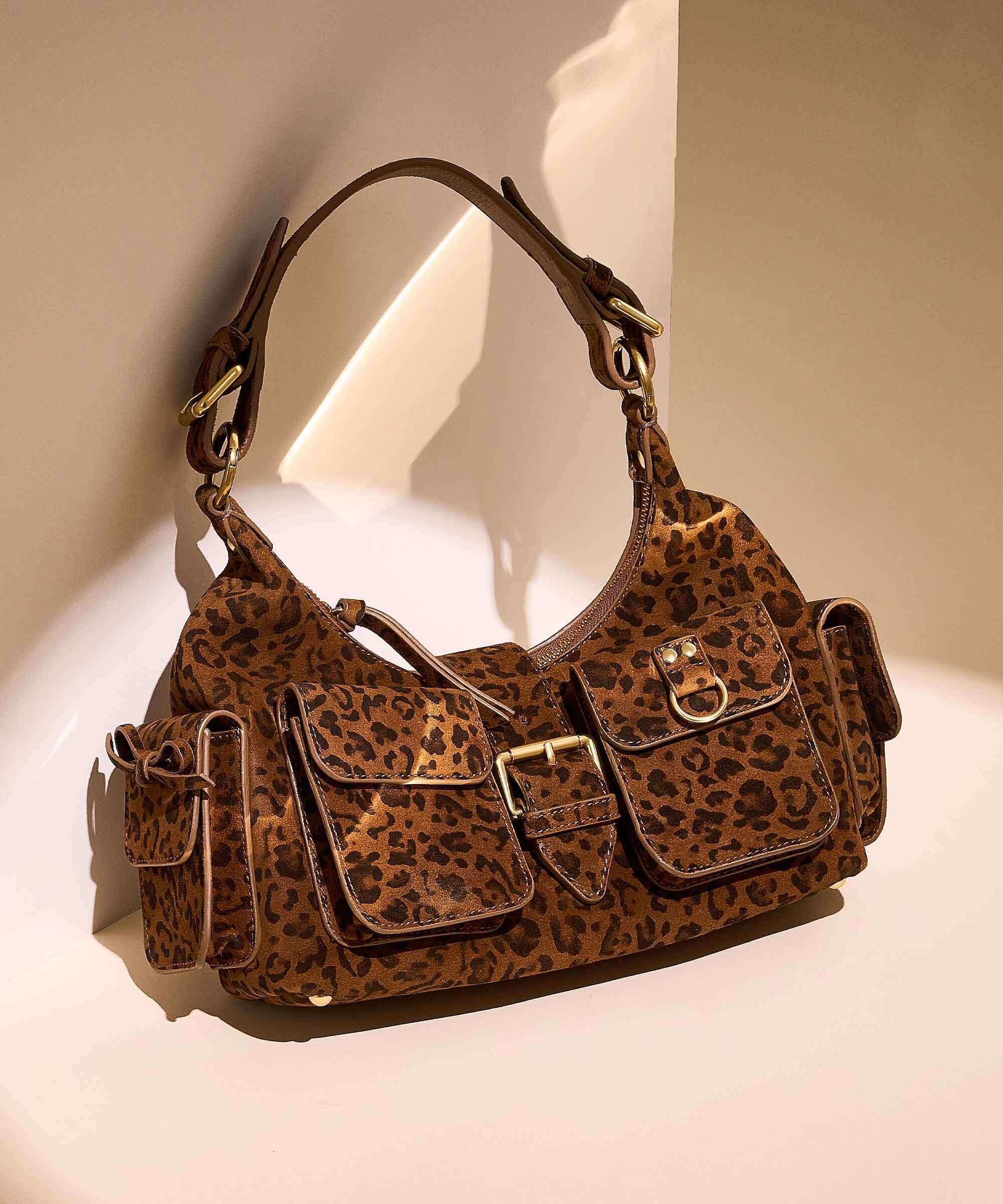 The Kooples Amelia Small Torba na ramię leopard - Image 7