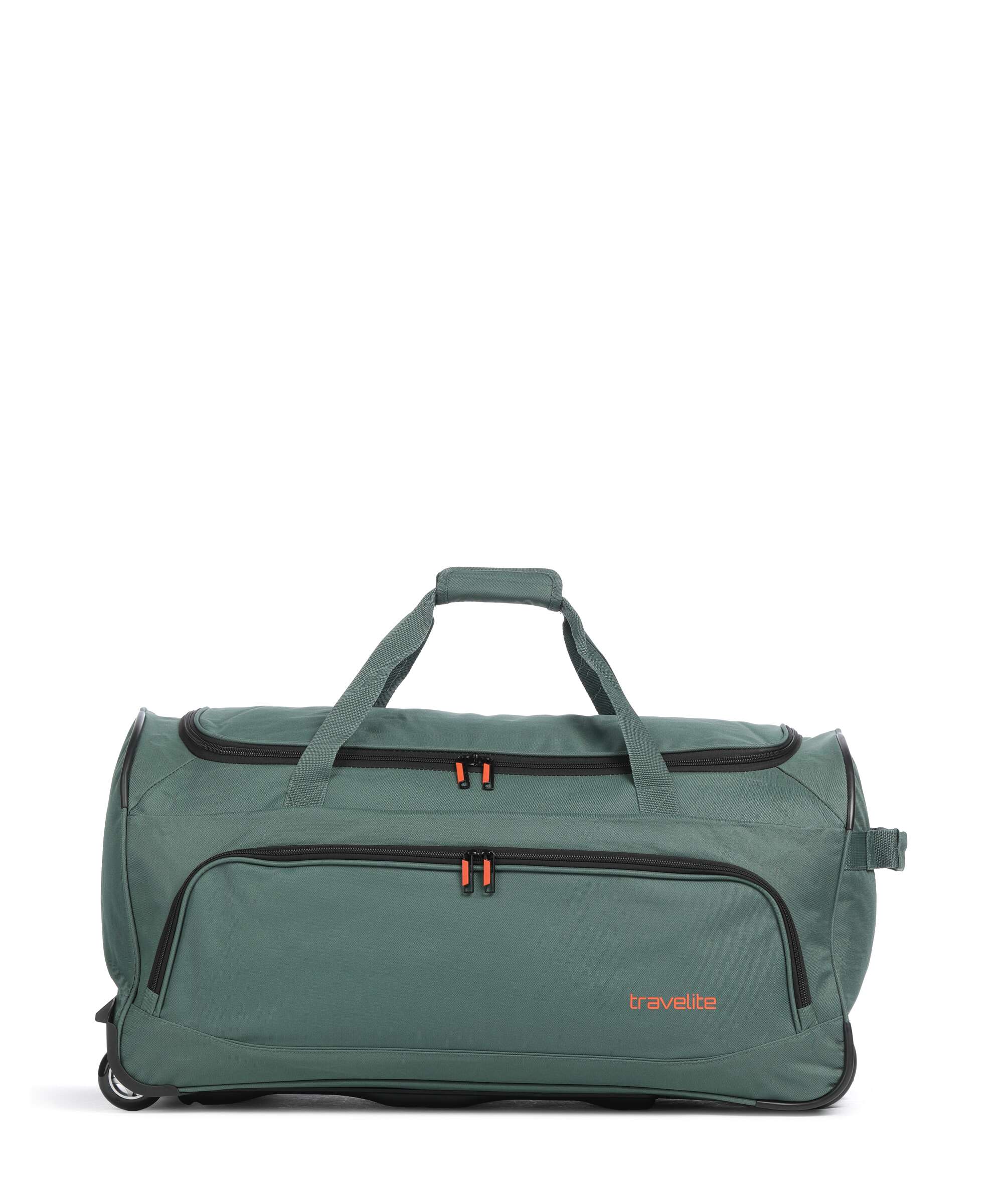 Travelite Basics Torba podróżna na kółkach dunkelgrün - Image 3