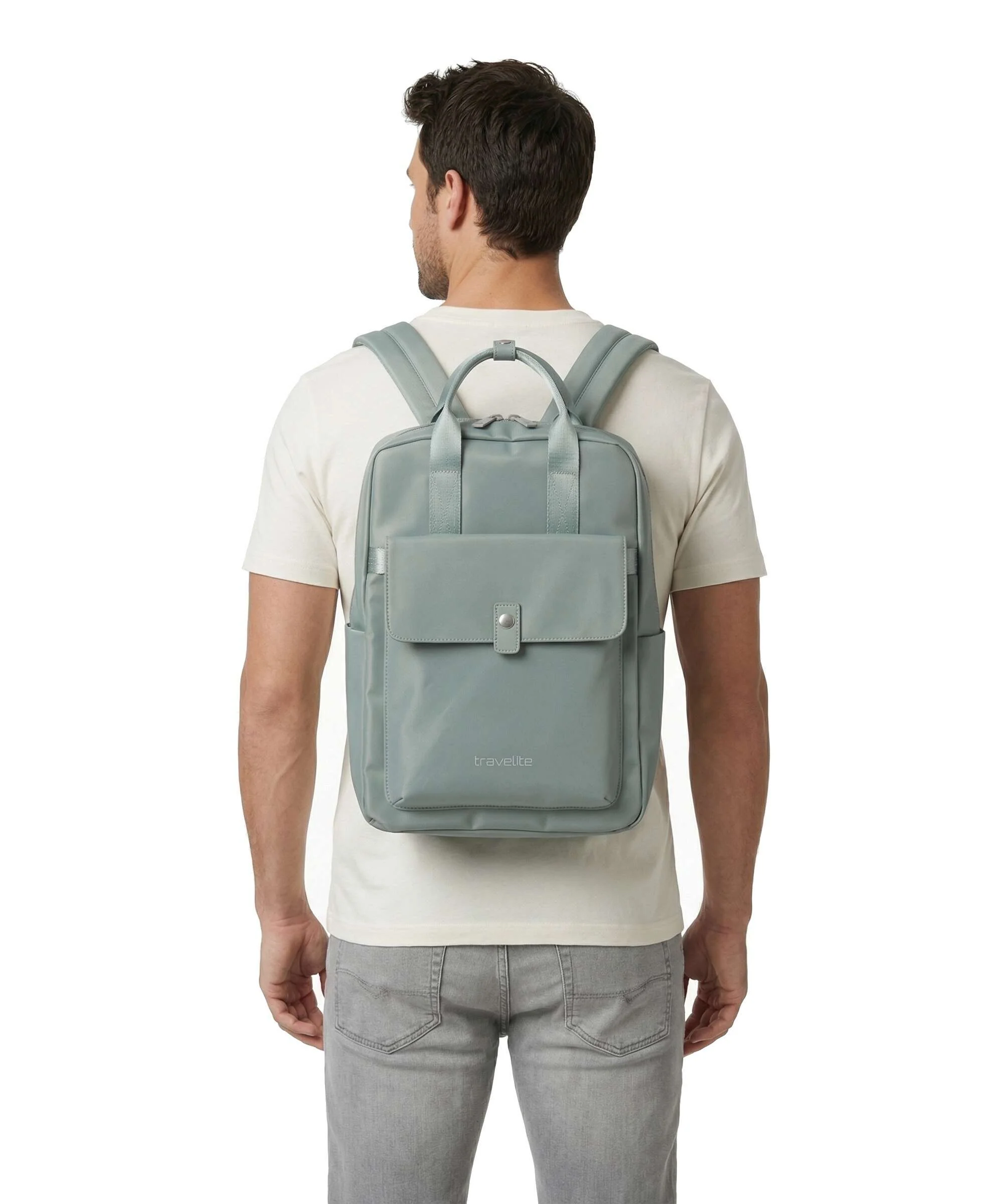 Travelite Ville Plecak sage green - Image 4