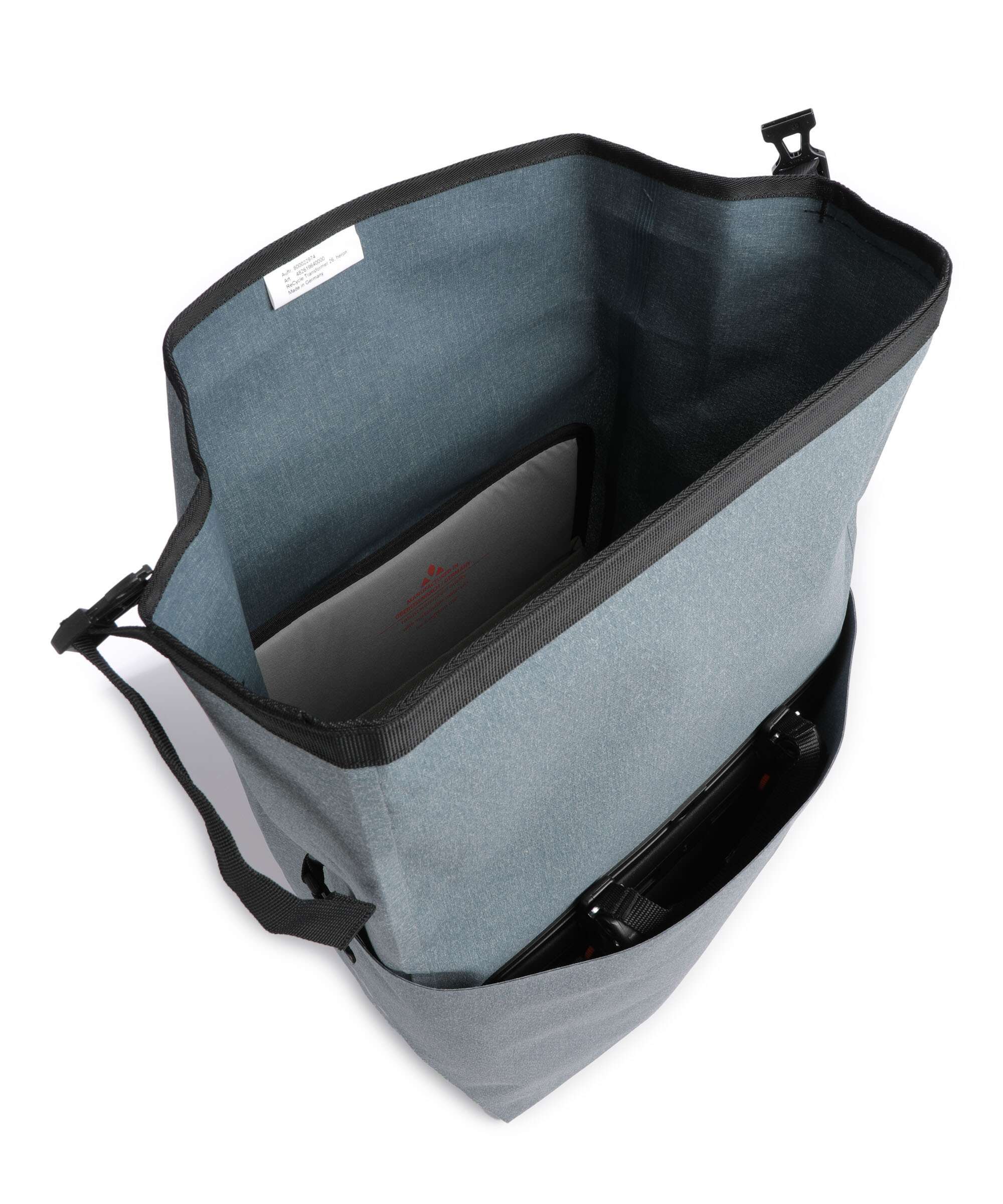 Vaude ReCycle Transformer 26 Torba na bagażnik heron - Image 6