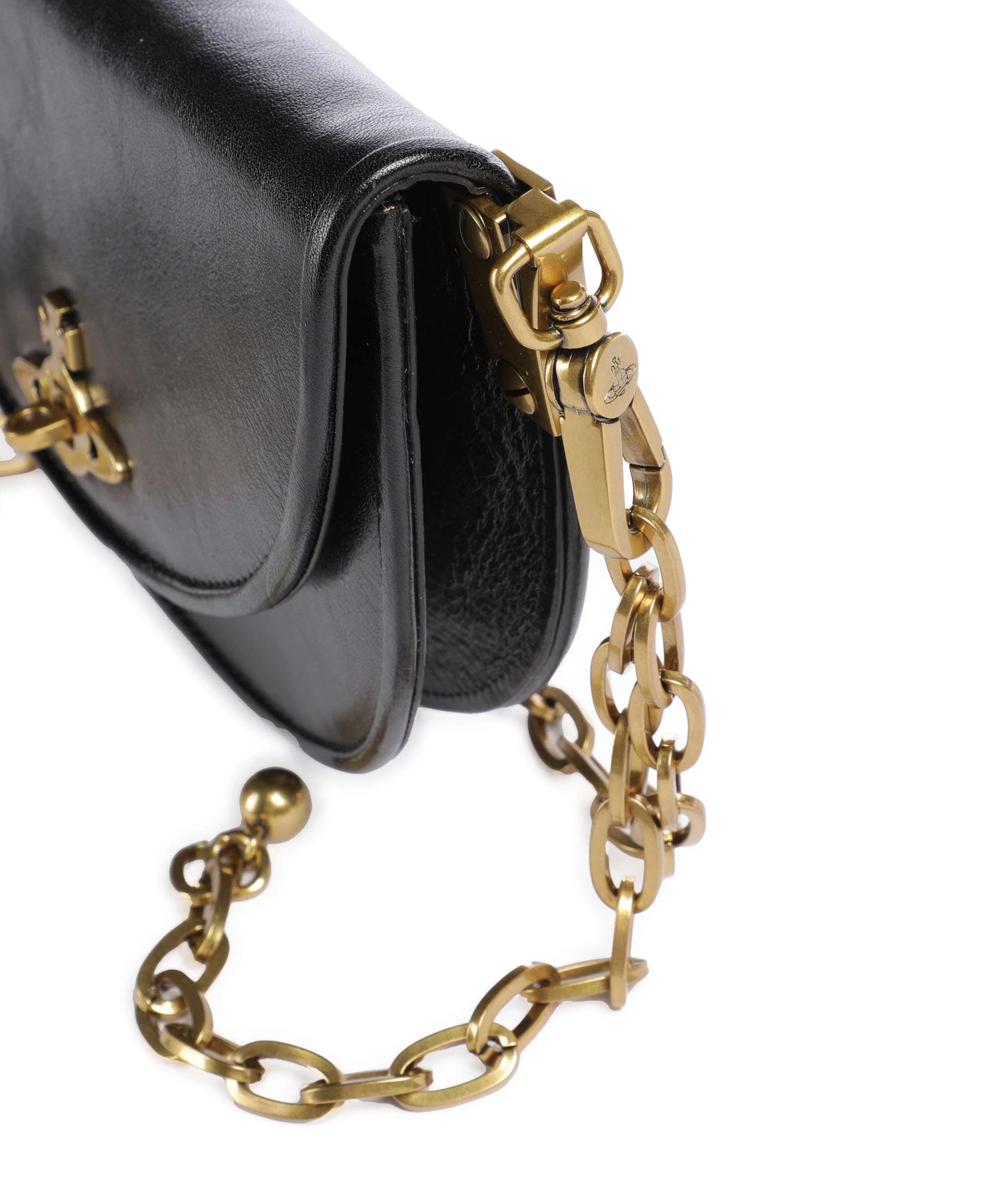 Vivienne Westwood Bonnie Polished Torba przez ramię black - Image 4